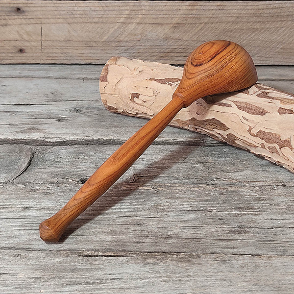 Printable simple PDF template of wooden scoop with guide - Inspire Uplift