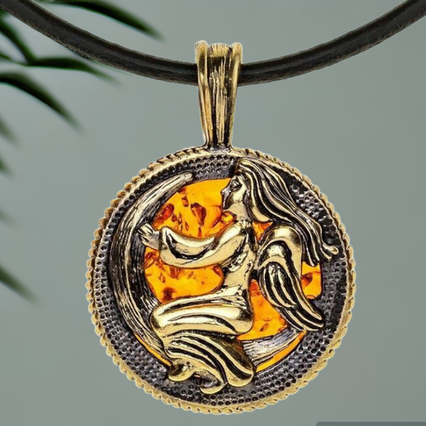 Virgo Zodiac Pendant Necklace.png