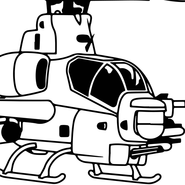 Bell AH-1 SuperCobra Helicopter Vector File SVG.jpg