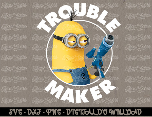 Despicable Me Minions Kevin Trouble Maker Graphic T-Shirt copy.jpg