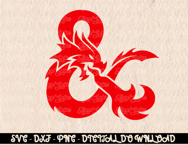 Dungeons & Dragons Ampersand Only Logo T-Shirt copy.jpg