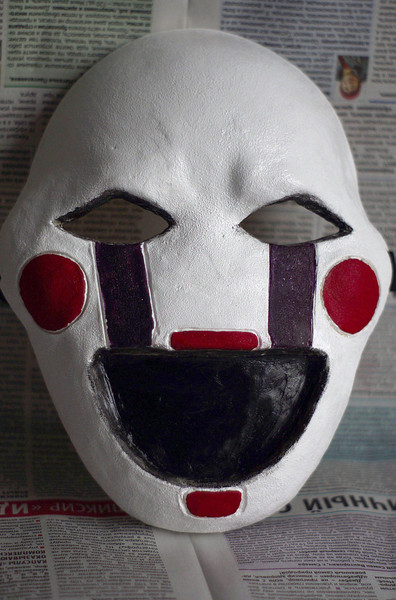 FNAF Mask for your Marionette Costume | DIY Kit