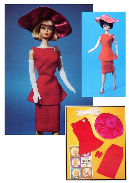 Barbie skirt pattern Barbie top pattern barbie hat pattern.jpg