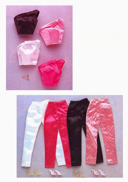 60s clothes patterns in PDF Barbie blouse pattern Barbie pants pattern.jpg