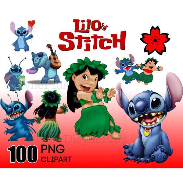 Lilo & Stitch Tech Stickers