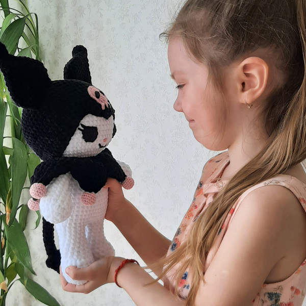 Handmade Kuromi Plush 