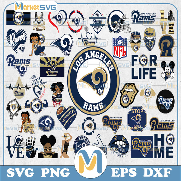 Los Angeles Rams Svg, NFL Teams Svg, NFL svg, Football Svg, - Inspire Uplift