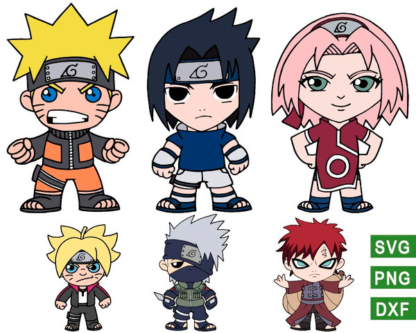 ArtStation - 110 Naruto SVG Bundle, Naruto Vector SVG files, Naruto Uzumaki  Anime Illustrations, Sasuke Sakura SVG, TV Show Illustrations