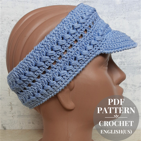 Crochet Summer Headband Pattern Free