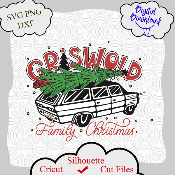 Griswold Family Christmas SVG, Griswold SVG, National Lampoo Inspire