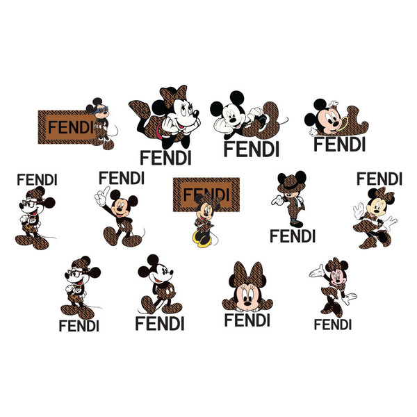 Fendi Svg, Fendi brand Logo Svg, Fendi Logo Svg, Fashion Log