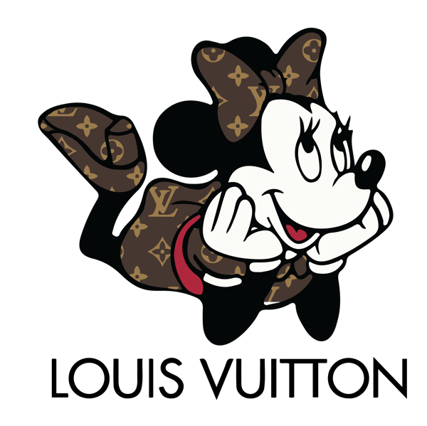 Minnie Mouse Louis Vuitton Svg, Louis Vuitton Logo Fashion S