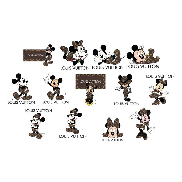 Mickey Mouse Louis Vuitton Svg, Mickey Lv Logo Svg, Louis Vuitton Logo Svg,  Logo Svg File Cut Digital Download