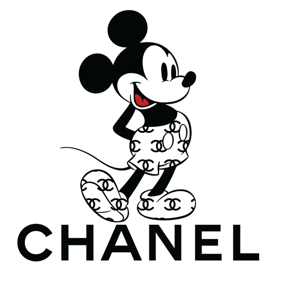 Chanel minnie disney fashion Svg, Chanel brand Logo Svg, Chanel Logo Svg,  Fashion Logo Svg, File Cut Digital Download
