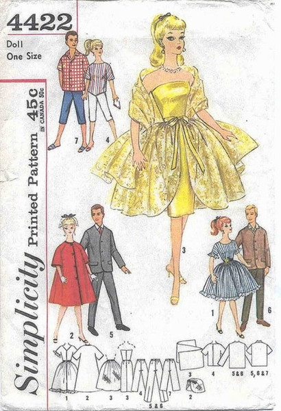 Simplicity 4422 barbie doll pattern.jpg