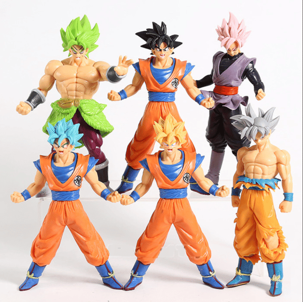 Boneco Goku 22cm Dragon Ball Z Action Figure Son Gokou