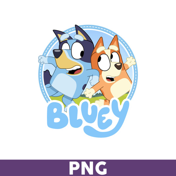 Bluey and Bingo Png, Bluey and Bingo Birthday Party Png, Bluey Png, Bluey  Bingo Dog Png - Download File