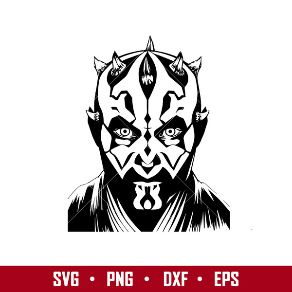 darth maul stencil