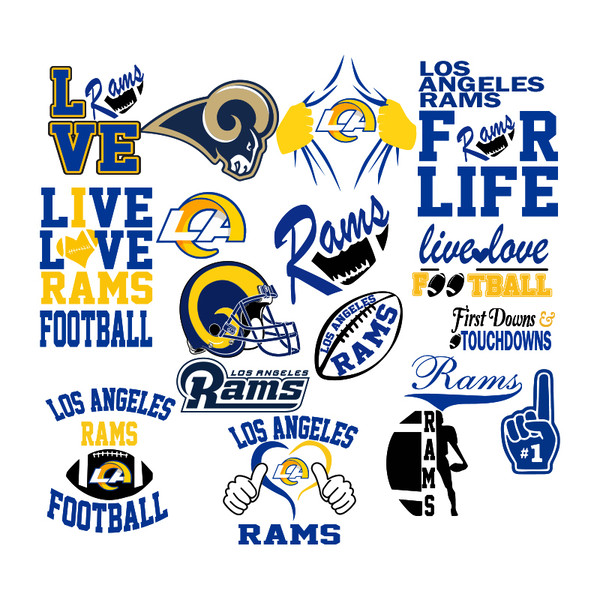 Los Angeles Rams Svg, NFL Teams Svg, NFL svg, Football Svg, - Inspire Uplift