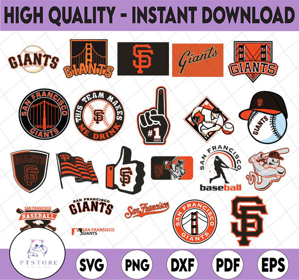 San Francisco Giants Logo PNG Transparent & SVG Vector - Freebie