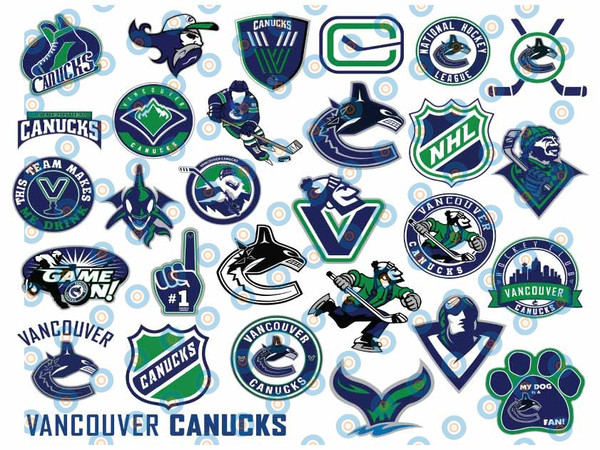 NHL Vancouver Canucks, Vancouver Canucks SVG Vector, Vancouver