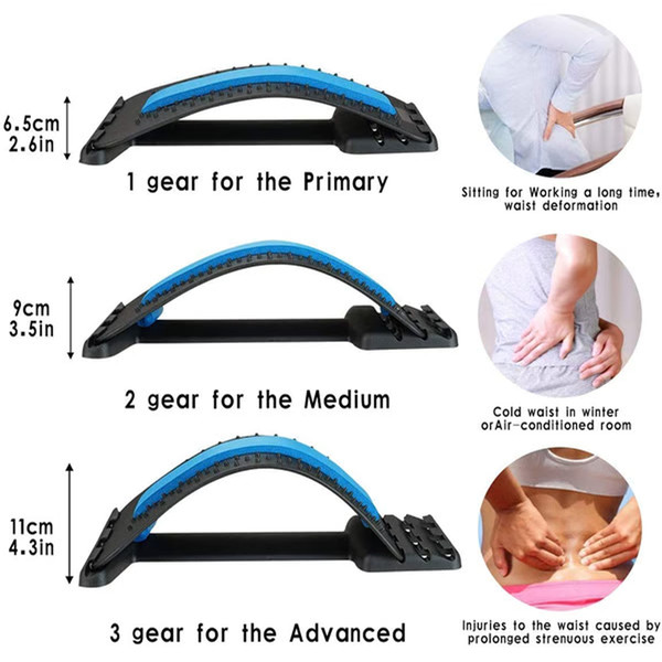 Sciatica Nerve & Back Massage Stretcher Equipment - Inspire Uplift