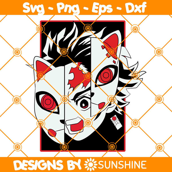 Kamado Tanjiro Svg Demon Anime Svg, Anime Character Svg, Car - Inspire  Uplift