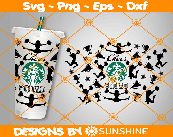 starbucks cheer clip art