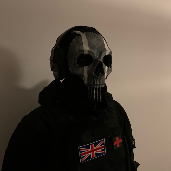 Ghost mask - Operator MW2 airsoft or cosplay - Inspire Uplift