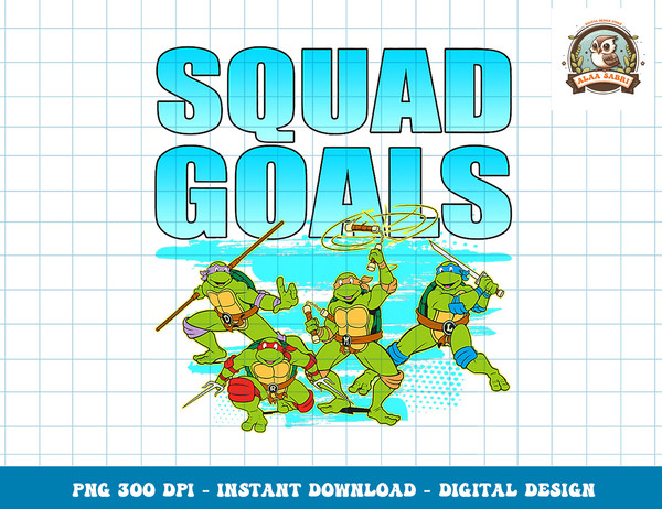 Mademark x Teenage Mutant Ninja Turtles - TMNT Brothers - Squad Goals T-Shirt copy.jpg