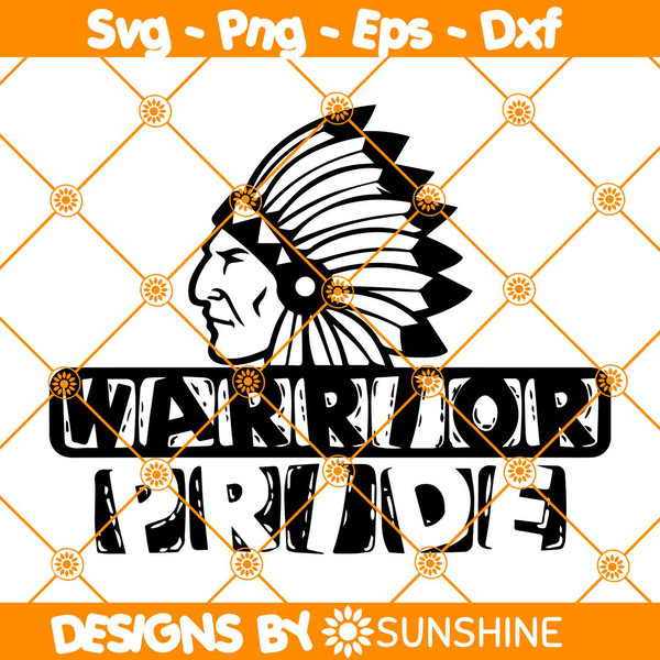 Warriors Game Day Svg Digital Download Warriors Mascot Svg 