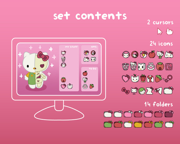 dh custom cursor on mobile hello kitty｜TikTok Search