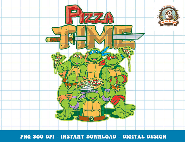 Teenage Mutant Ninja Turtles Pizza Time T-Shirt copy.jpg