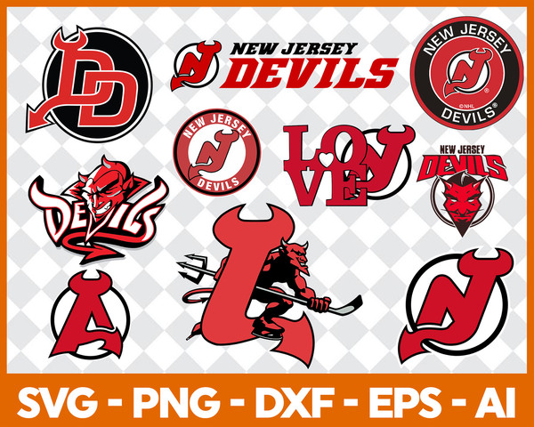 devil hockey logo