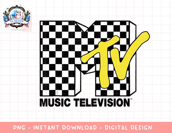 MTV Logo Checkers and Yellow Tank Top copy.jpg