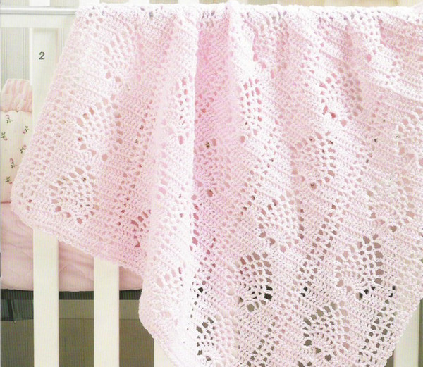 Vintage Crochet Pastel pineapples for Baby2.jpg