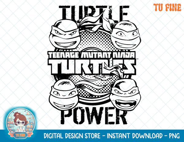 Teenage Mutant Ninja Turtles Black Outline T-Shirt copy.jpg
