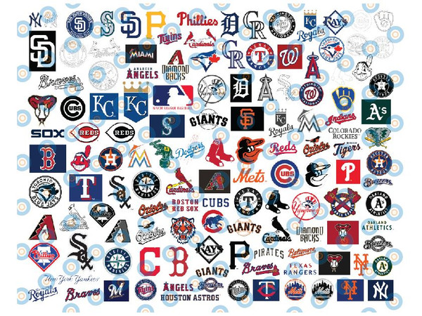 MLB baseball team logos  Mlb baseball teams, Baseball teams logo