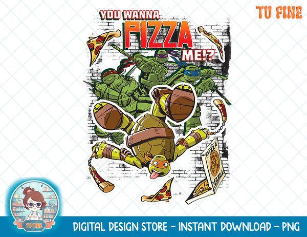 TMNT You Wanna Pizza Me Michelangelo T-Shirt copy.jpg