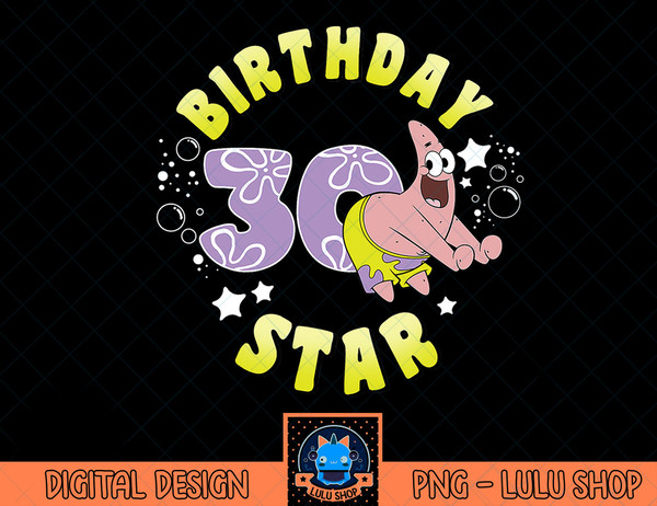 patrick star birthday