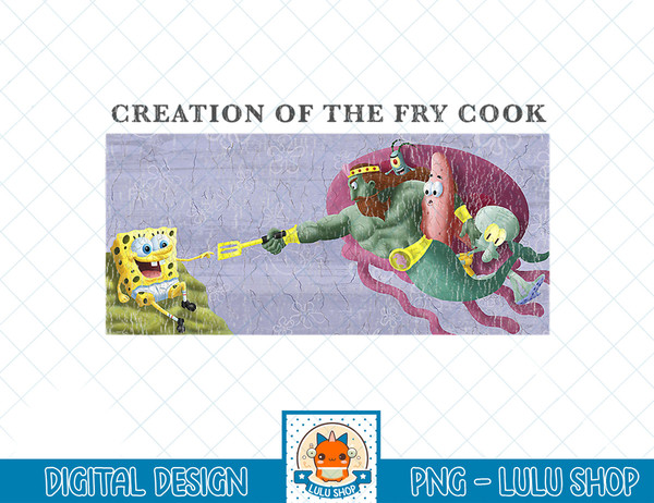SpongeBob SquarePants Creation Of The Fry Cook T-Shirt copy.jpg