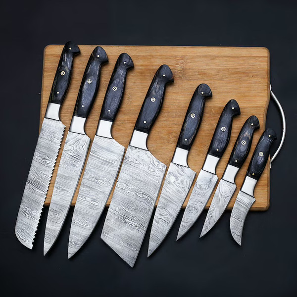 8 Pcs Professional Chef knife Set