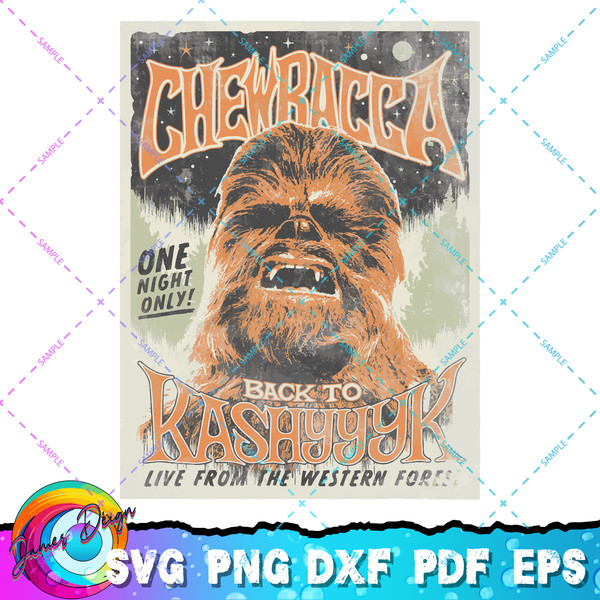 Star Wars Chewbacca Back To Kashyyyk Vintage Concert T-Shirt copy.jpg