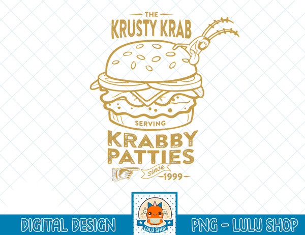 SpongeBob SquarePants Krusty Krab Krabby Patties Ad T-Shirt copy.jpg