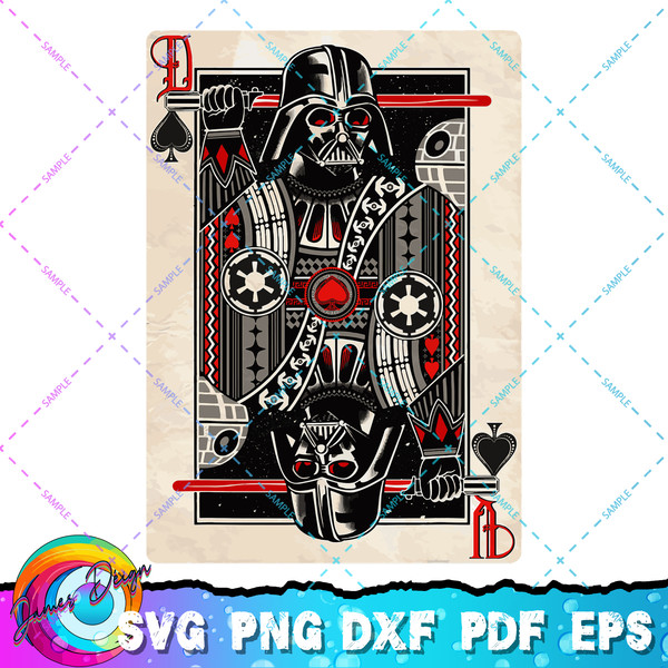 Star Wars Darth Vader King of Spades Playing Card T-Shirt copy.jpg