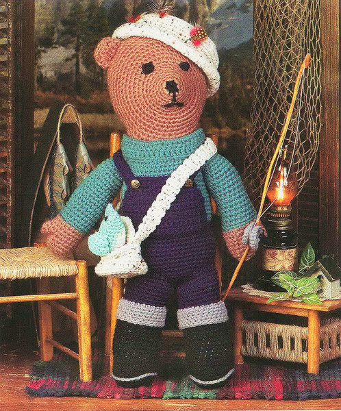 Fisherman Bear Crochet pattern Stuffed Toy.jpg