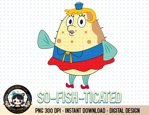 Mademark x SpongeBob SquarePants - Mrs. Puff is So-fish-ticated T-Shirt copy.jpg