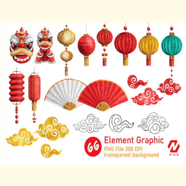 Chinese New Year Clipart Element_ 2.jpg