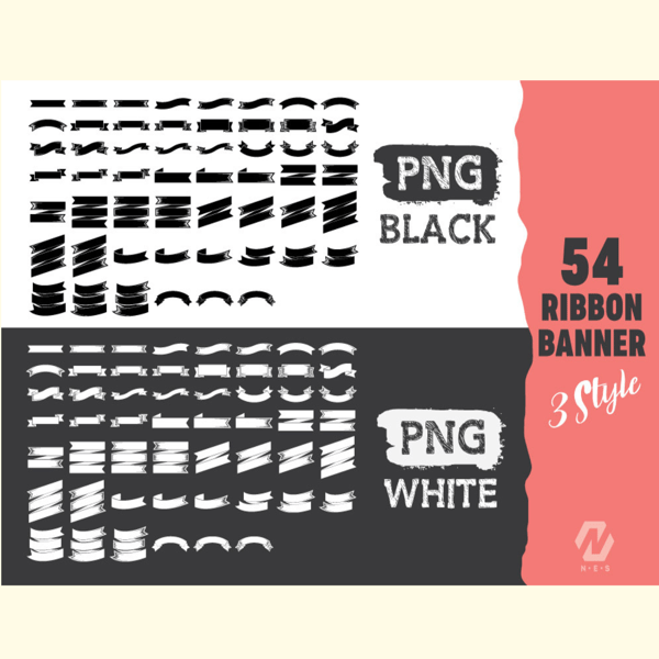 Ribbon Banner Clipart Vector Bundle_ 4.jpg