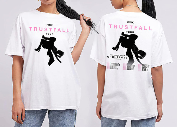 P!nk TrustFall Shirt, Pink Trust Fall Tour 2023 Shirt, P!nk